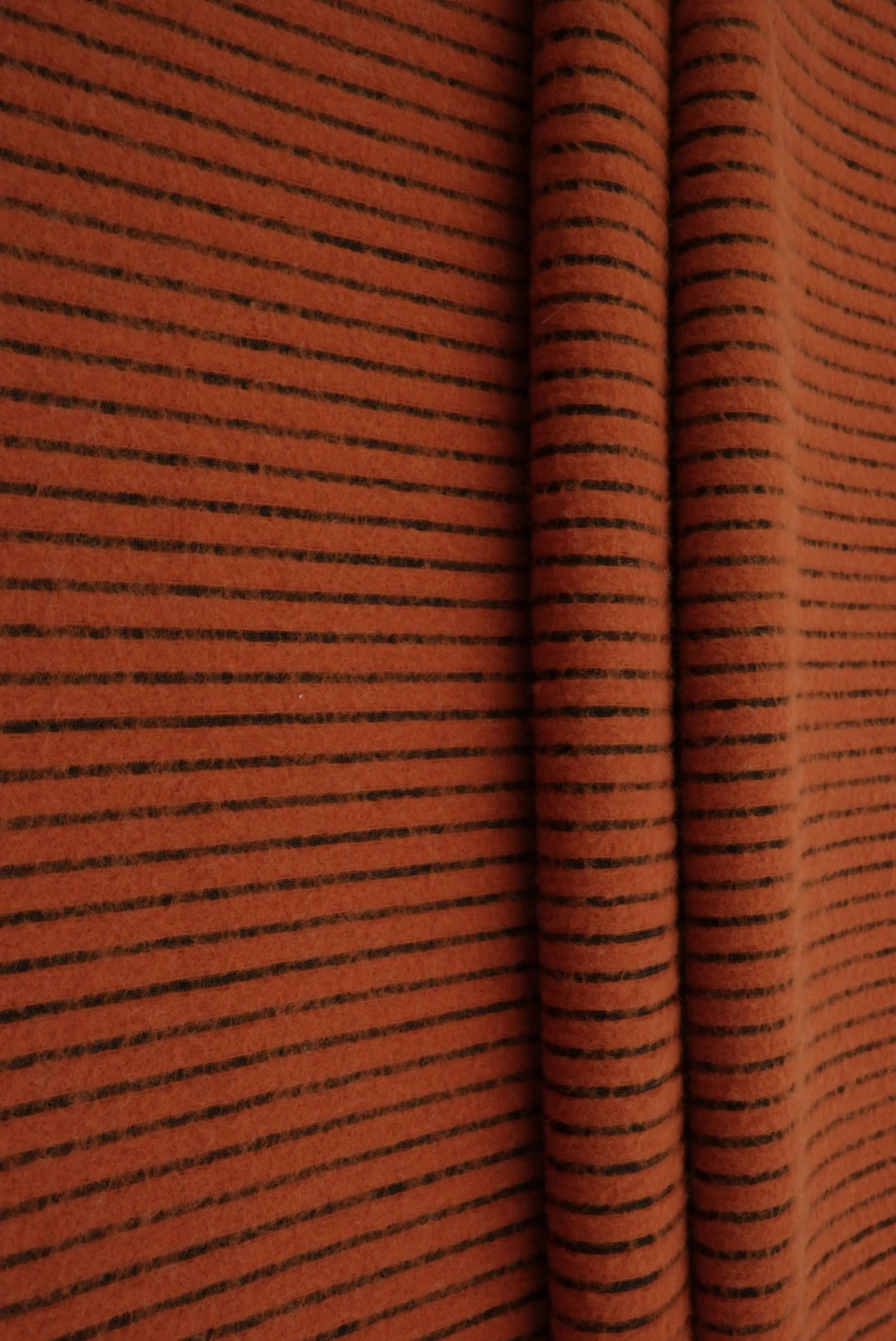 1 Yard Brushed Rib Knit Fabric with Black Backing, 58/60'' Wide Polyester Spandex Blend