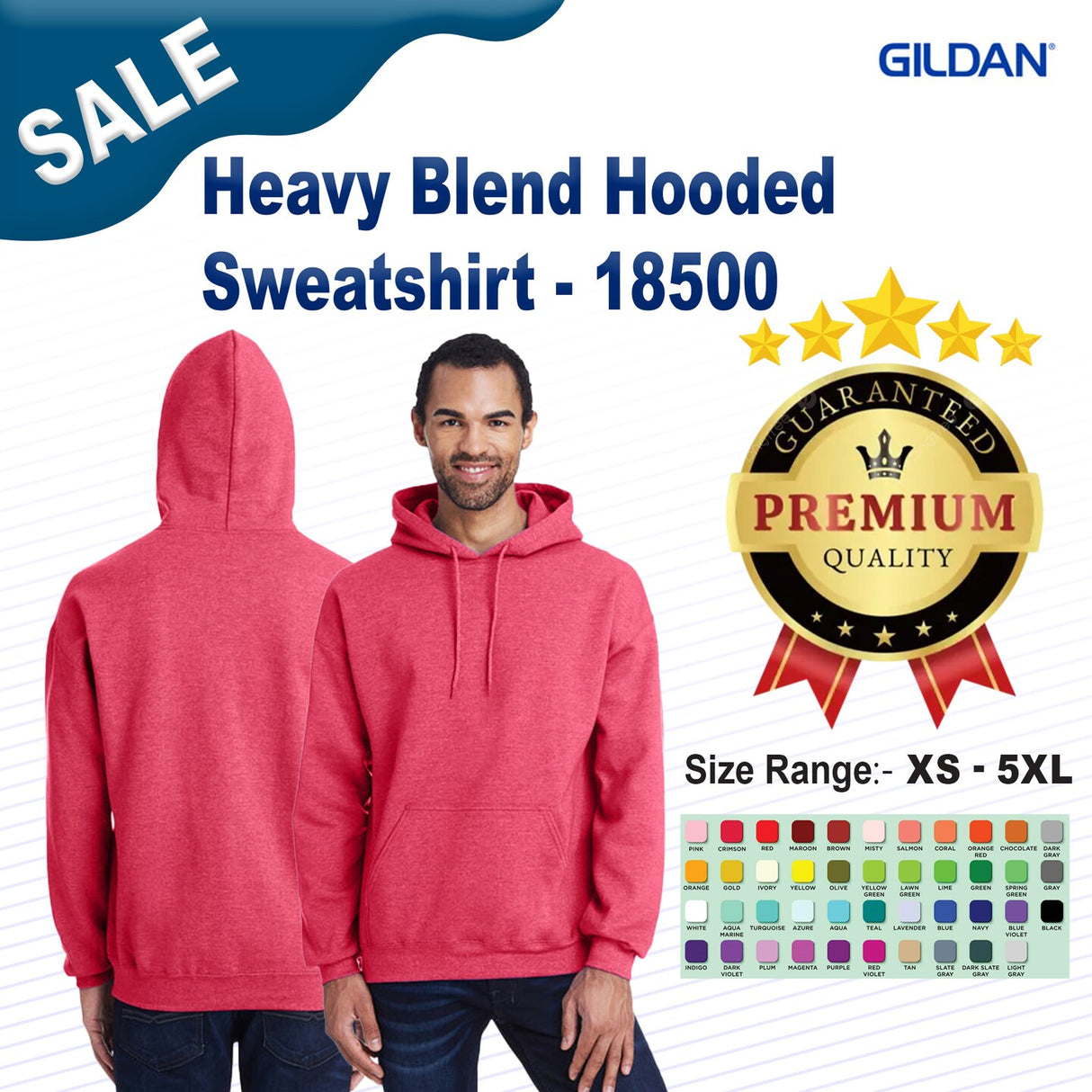 Gildan® Heavy Blend Hooded Sweatshirt