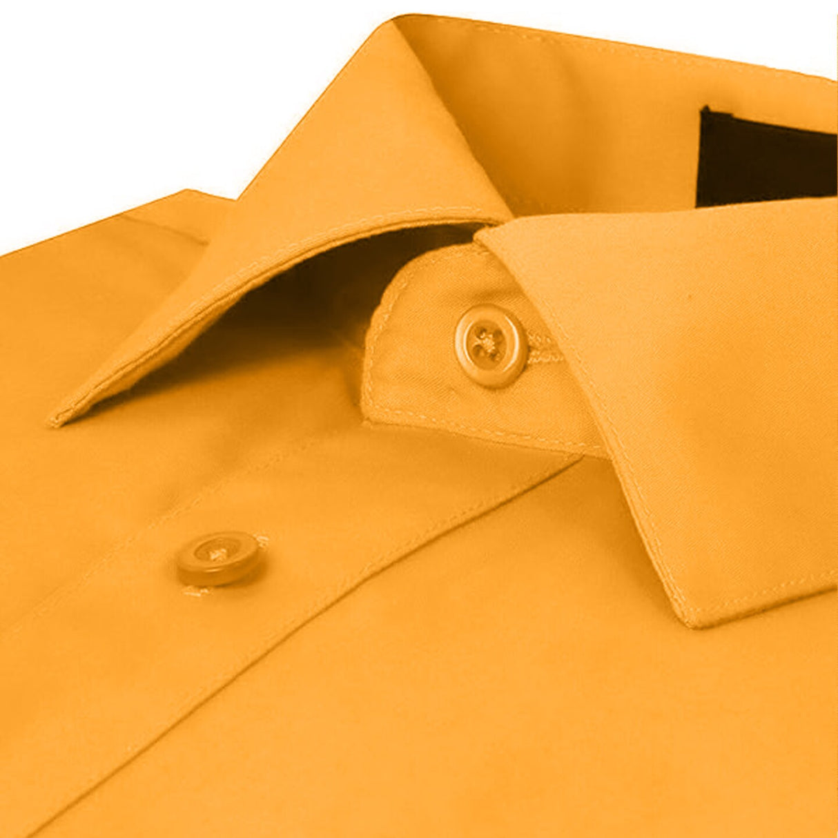 Orange Long Sleeve Polo Shirt