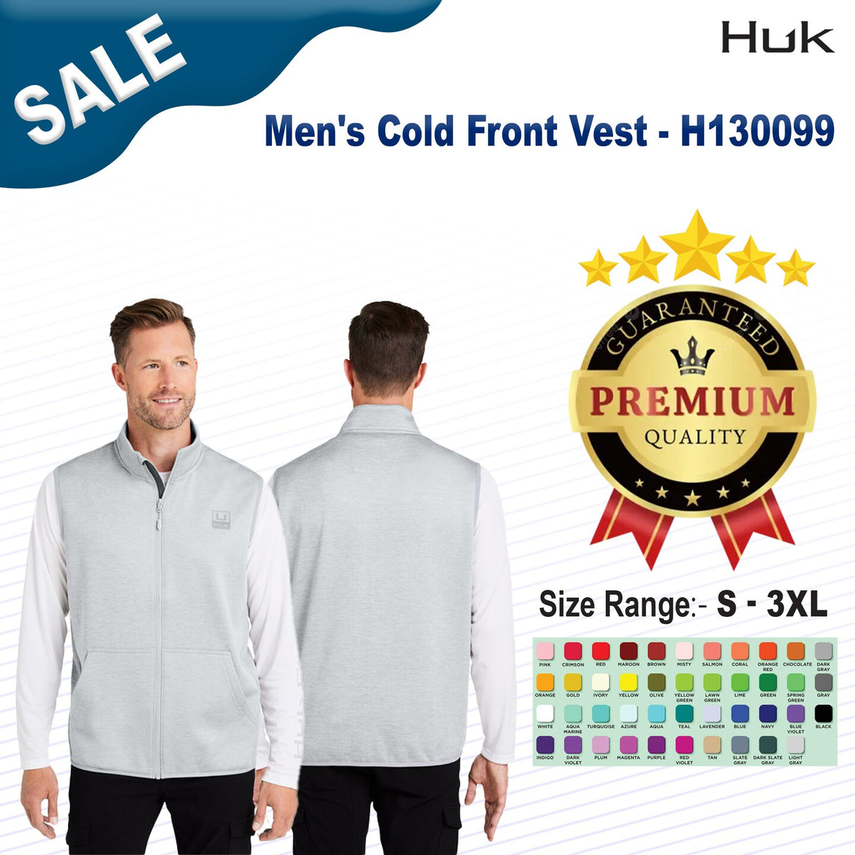 HUK® Men's Cold Front Vest