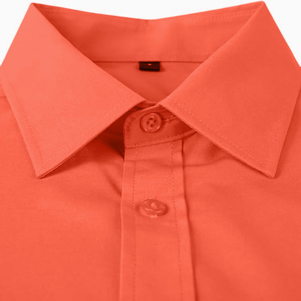Coral Long Sleeve Polo Shirt