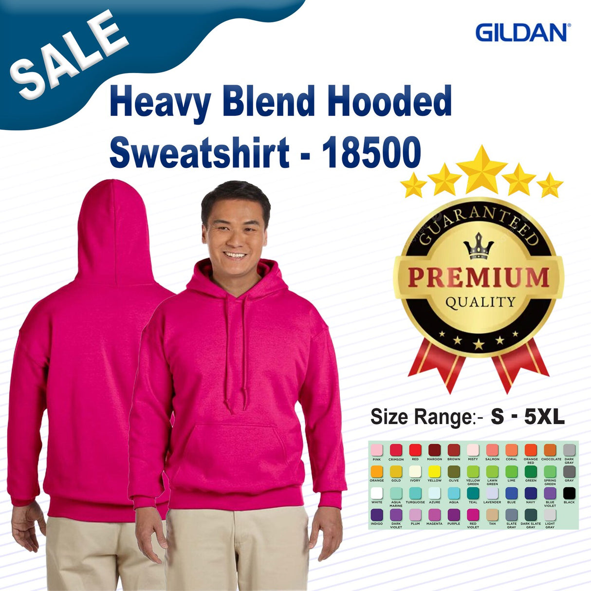 Gildan® Heavy Blend Hooded Sweatshirt
