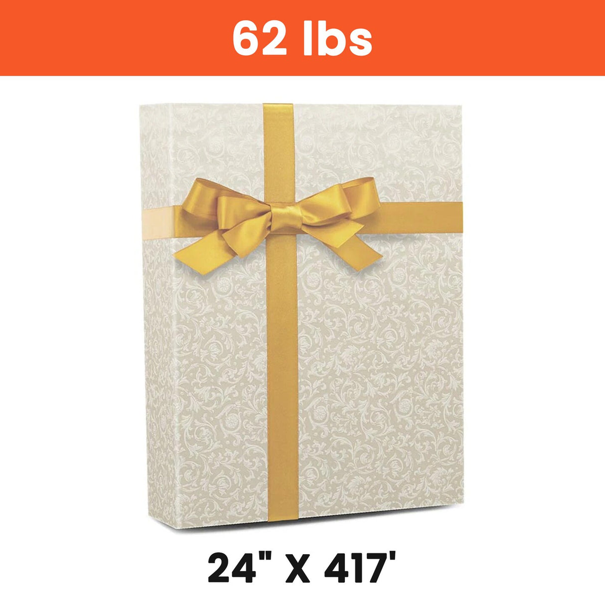 Wedding Wrapping Paper 24 ''*417 ' 62 lbs