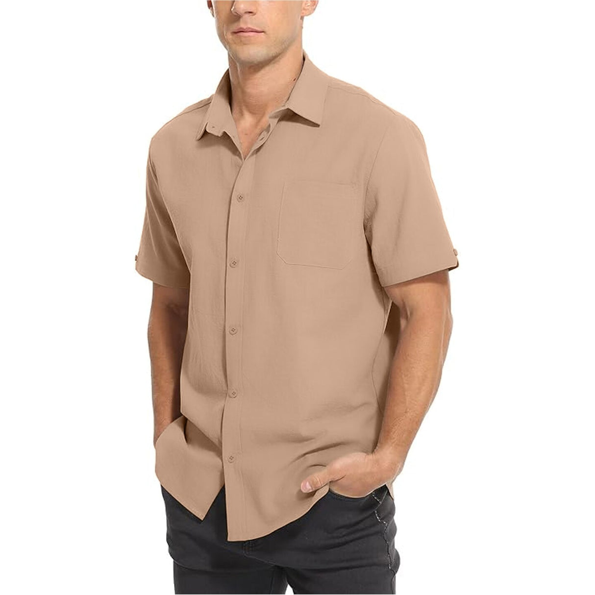 Khaki Slim Fit Polo Shirt