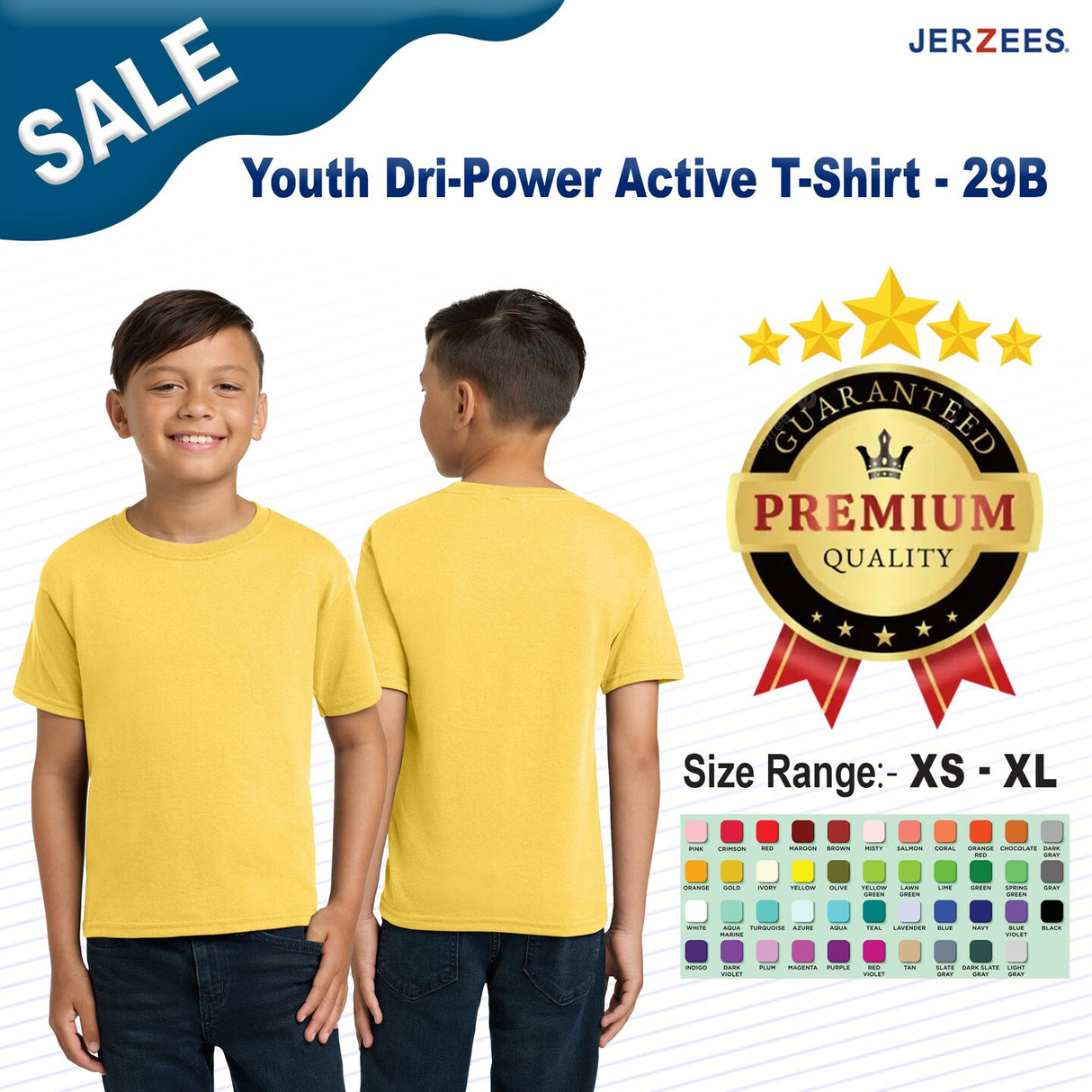 Jerzees® Youth Dri-Power Active T-Shirt