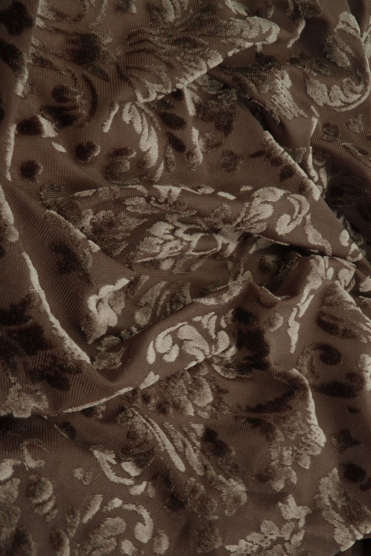 Velvet Damask Knit Fabric