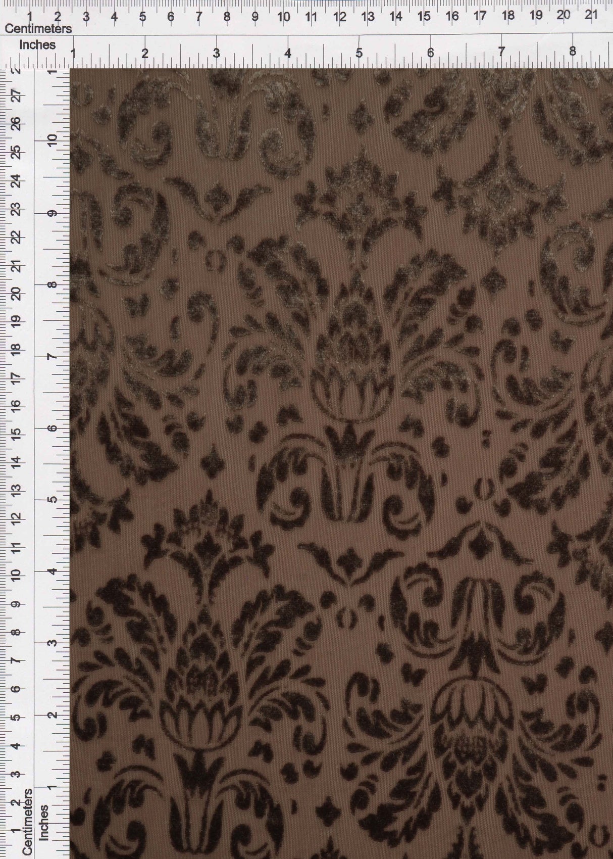 Velvet Damask Knit Fabric