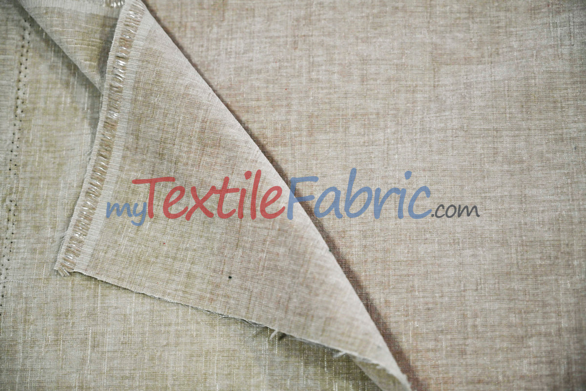Chenille Polyester Fabric - Ultra Soft Velvety Texture, 60" Width, 350 GSM (1 Yard)