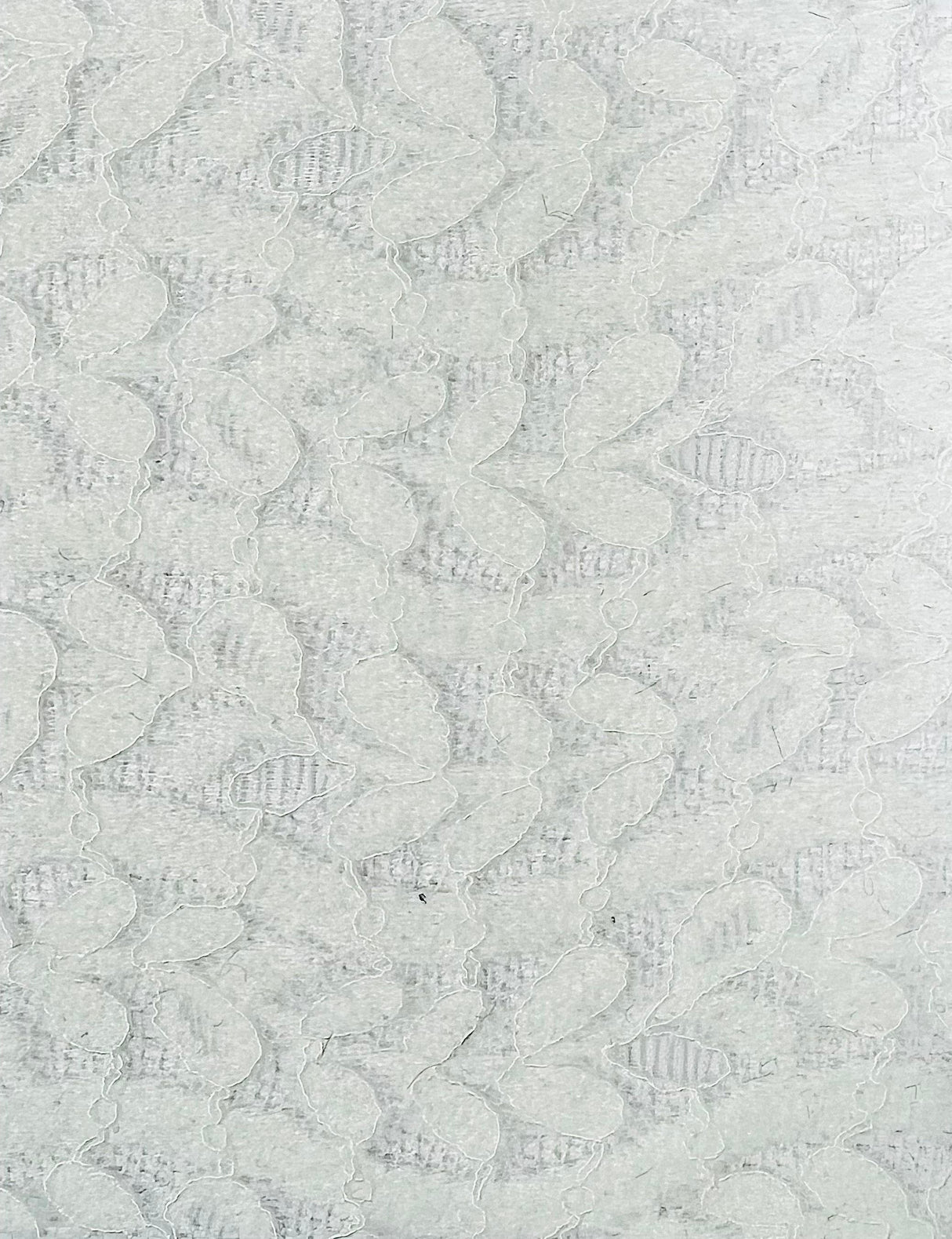 Leaf Pattern Lace Knit Fabric