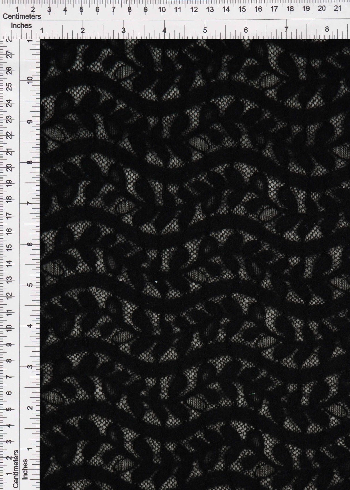 Leaf Pattern Lace Knit Fabric