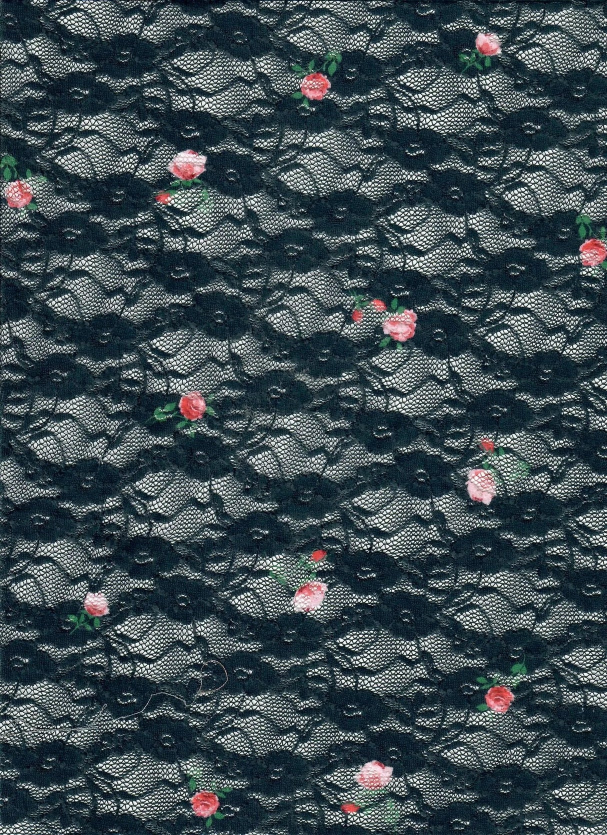 Ditsy Floral Print Lace Fabric 56/58" Wide