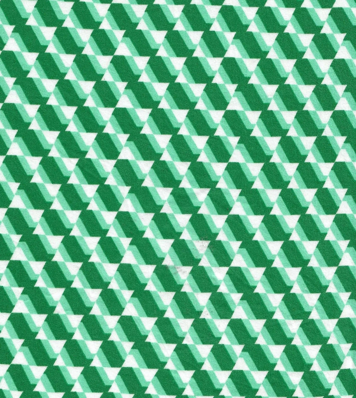 1 Yard Geometric Print DTY Brushed Knit Fabric Soft Stretch 58/60 Inches Wide