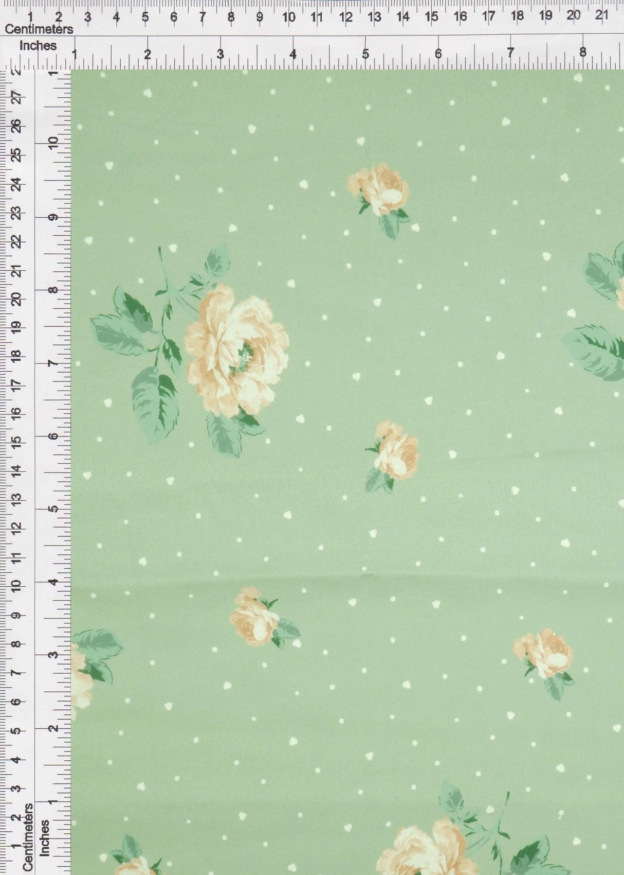 1 Yard CEY Floral Geo Digital Print Fabric, 58/59'' Wide 100% Polyester