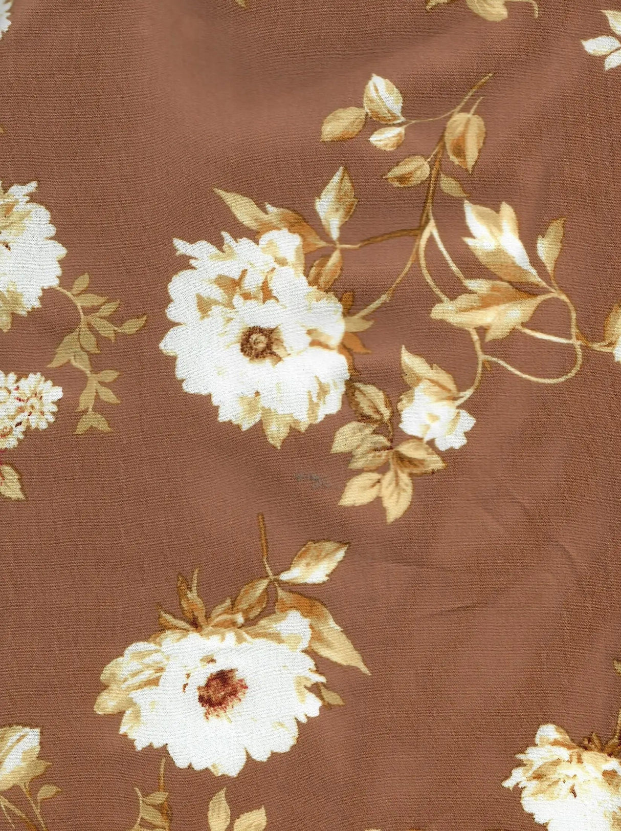 1 Yard Floral CEY Airflow Print Fabric, 58/59'' Wide 100% Polyester