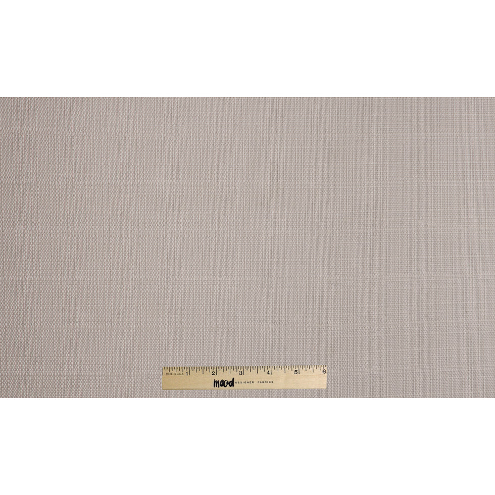 Ivory Polyester-Viscose Woven