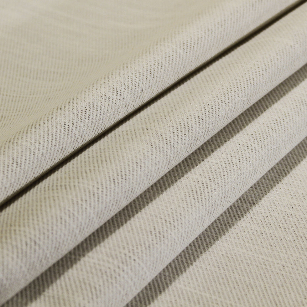 White Cotton Blended Serge Twill