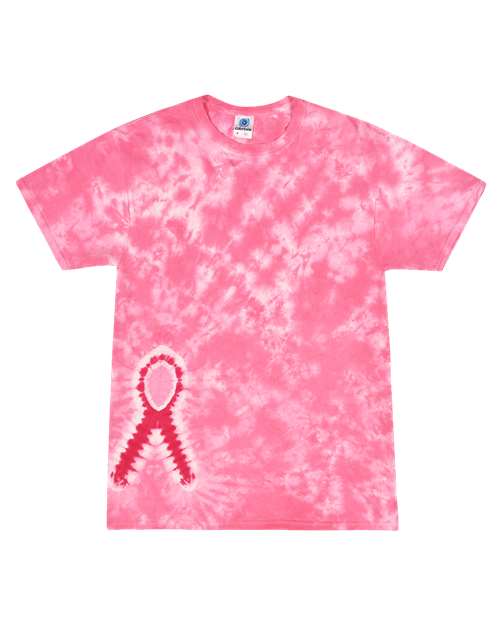 Unisex Shapes Tie-Dyed T-Shirt