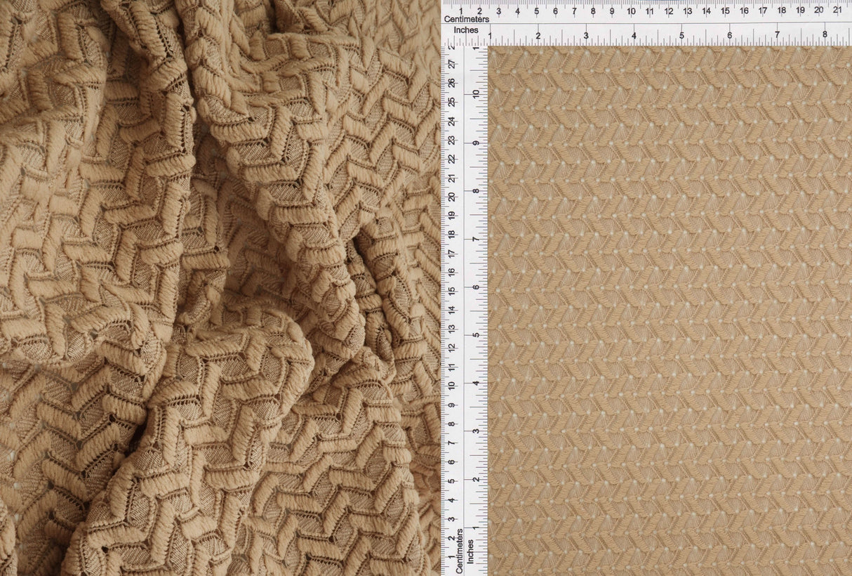 Crochet Lace Stretch Fabric