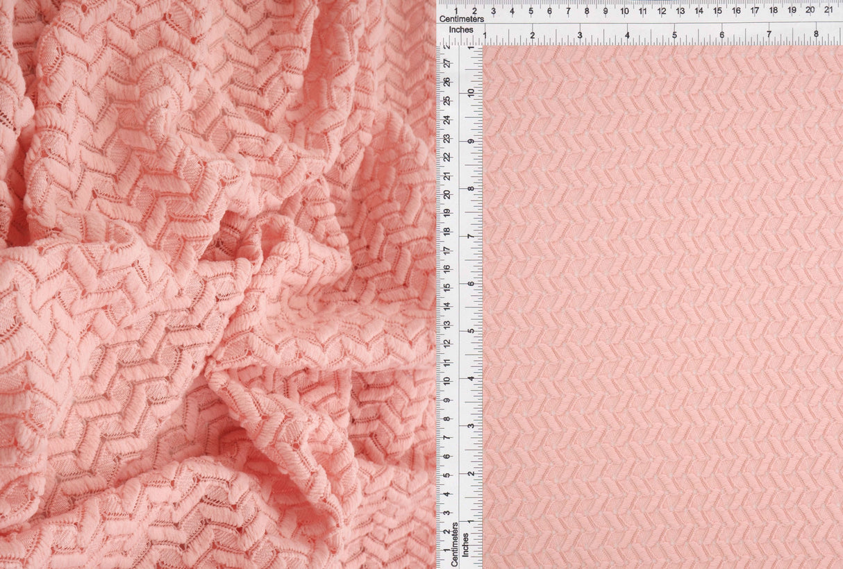 Crochet Lace Stretch Fabric