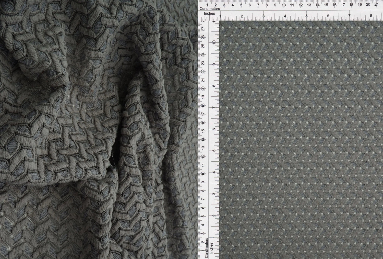 1 Yard Crochet Lace Fabric, 58/60'' Wide Polyester Spandex Blend