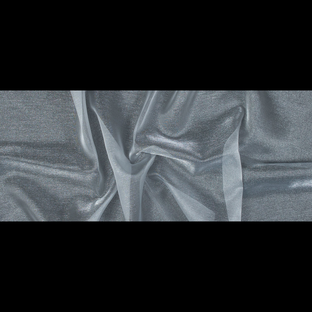 Sparkle Nylon Organza - Silver