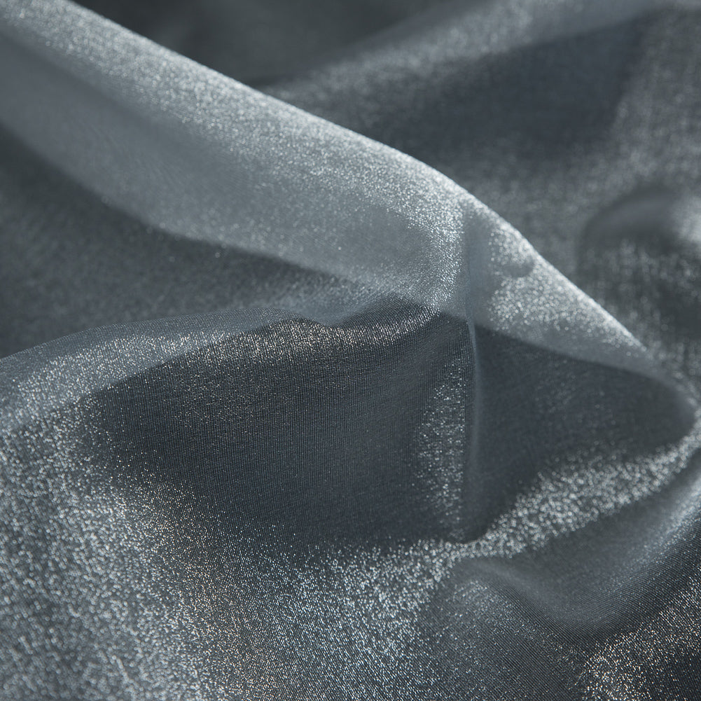 Sparkle Nylon Organza - Silver