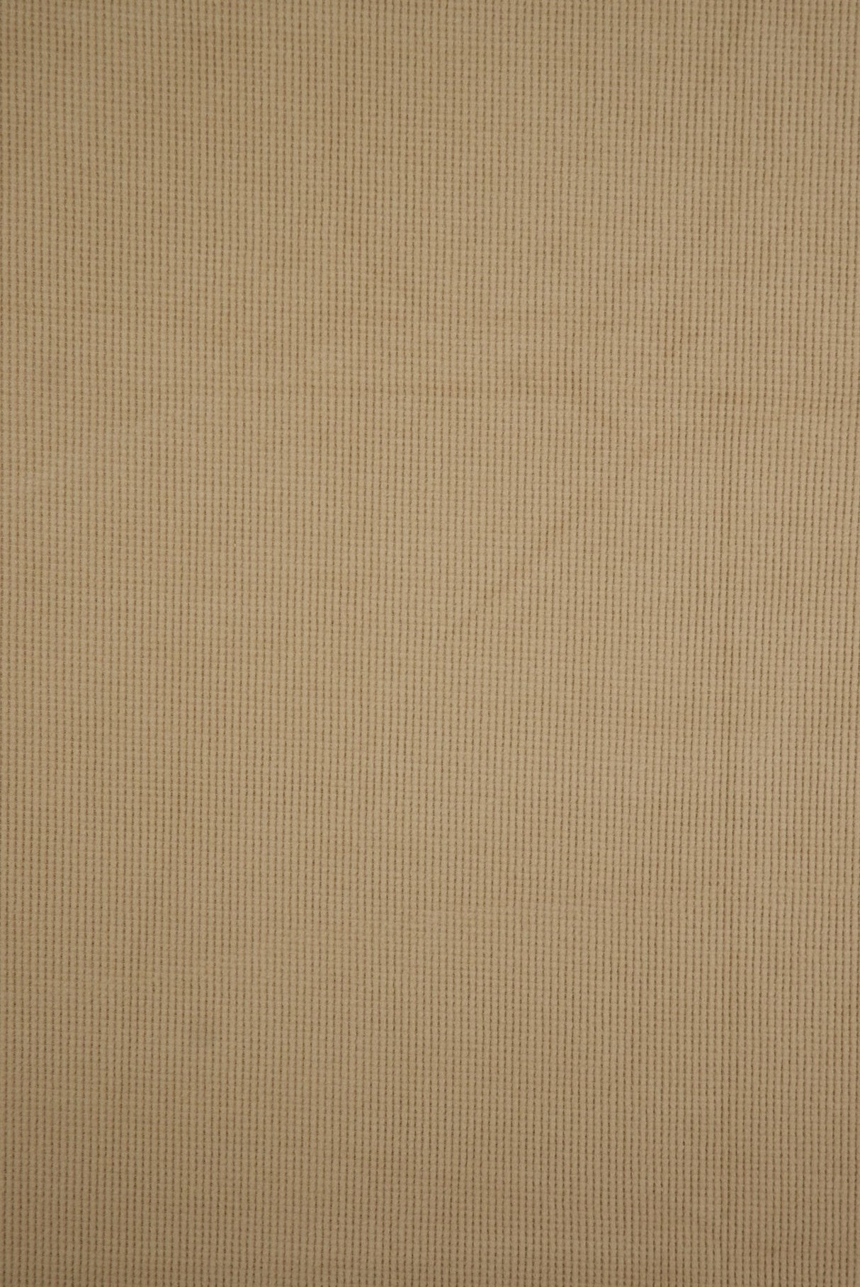 Waffle Knit Fleece Fabric Solid