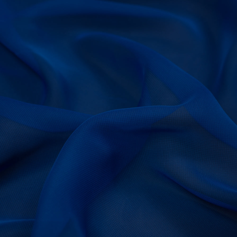 Polyester Chiffon - Deep Royal - Regina Collection