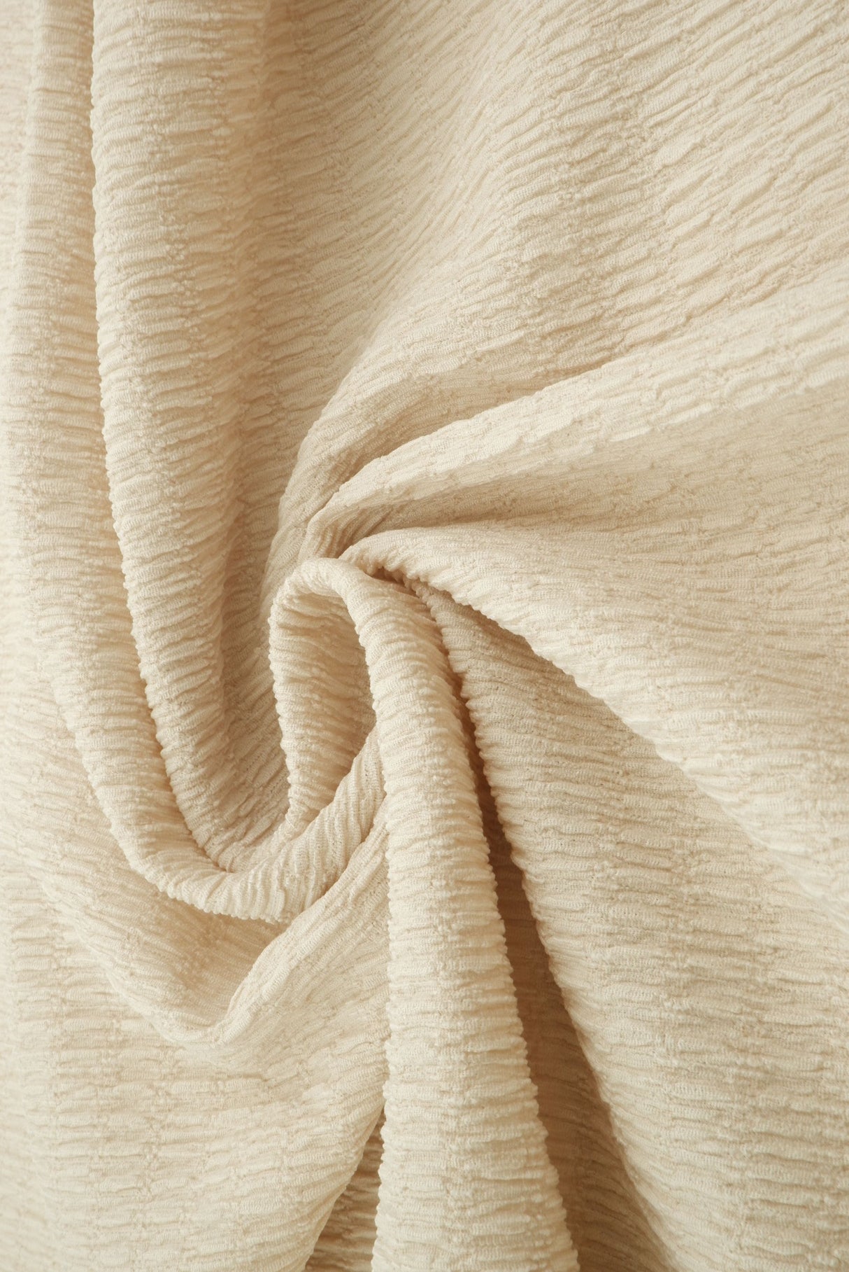 Crinkle Jersey Knit Fabric