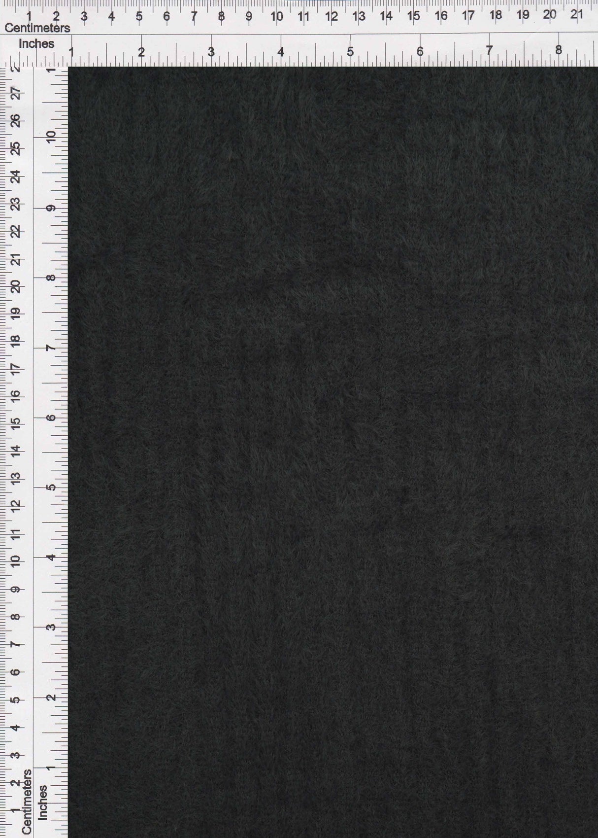 Feather Yarn Rib Knit Fabric