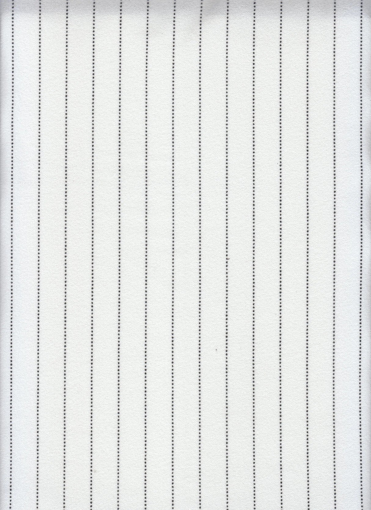 1 Yard Techno Crepe Pinstripe Print Fabric 58/60 Inches Wide