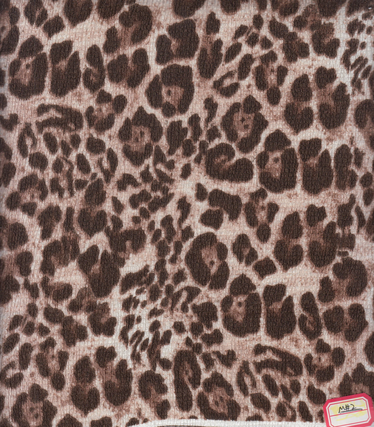 Animal Print Ripple Jersey Fabric