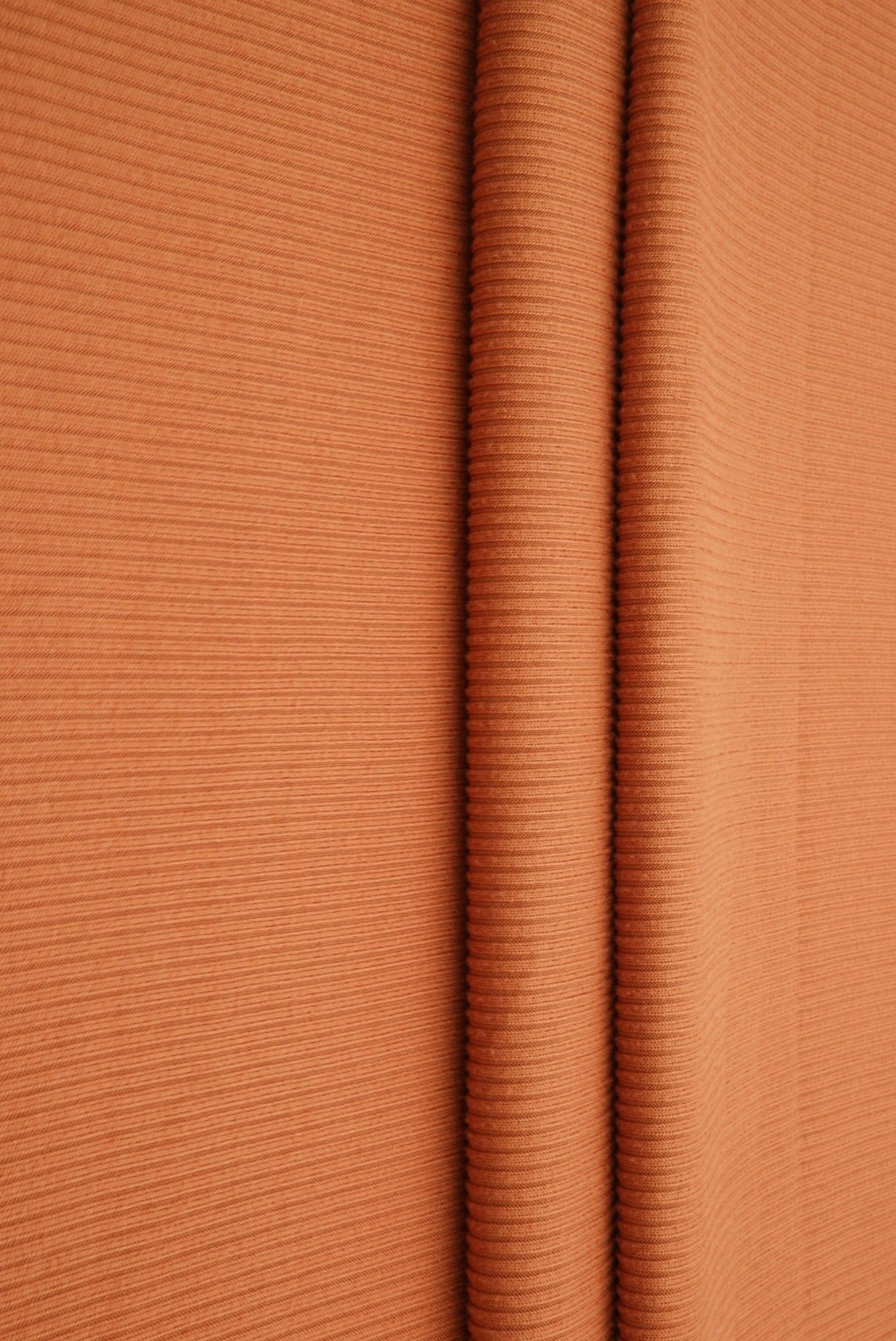 Rib Solid Stretch Knit Fabric