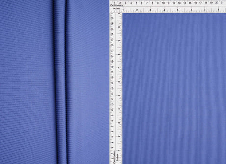 1 Yard 2x1 Yummy Rib Solid Knit Fabric, 58/60'' Wide Polyester Spandex Blend