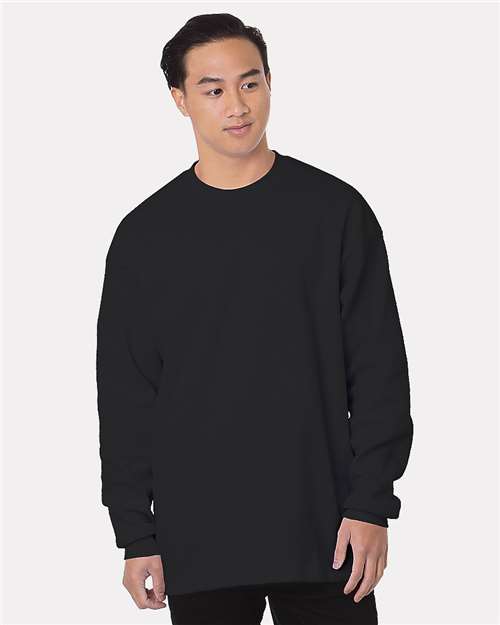 Bayside Men's USA-Made Heavyweight Waffle Knit Thermal