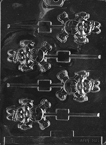 Happy Bunny With Carrot Lolly Chocolate Mold