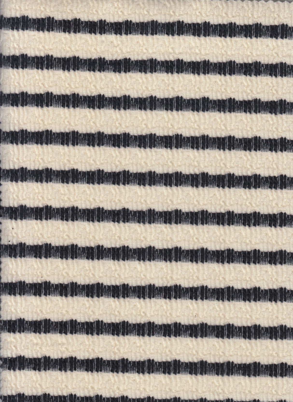 Bubble Jacquard Stripe Liverpool Knit