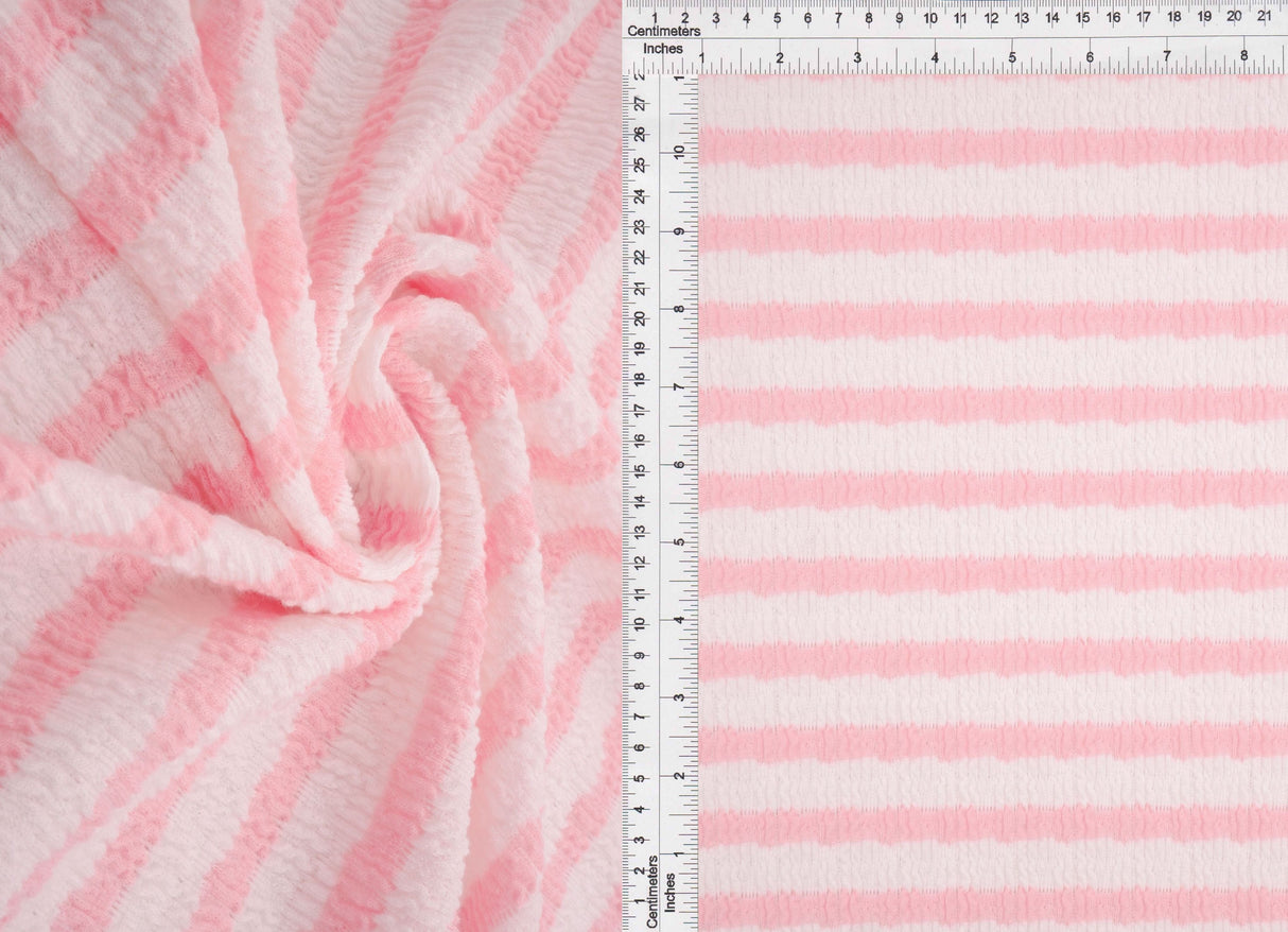 Bubble Jacquard Stripe Liverpool Knit