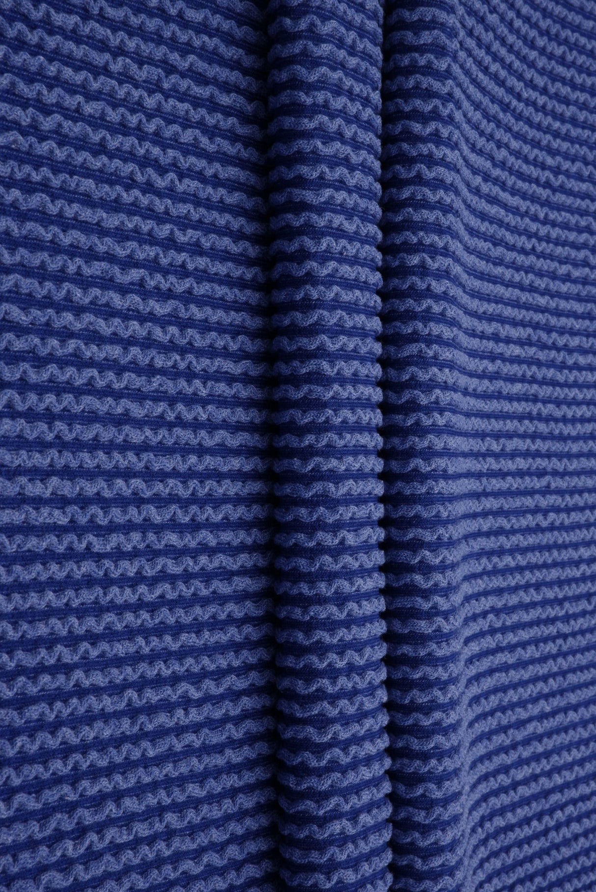 Jacquard Double Knit Rib Stretch Fabric