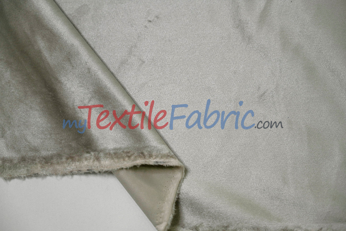BT Royal Plush Velvet Fabric - Soft Plush Non Stretch Velvet, Multiple Colors, 58/60" Width (1 Yard)