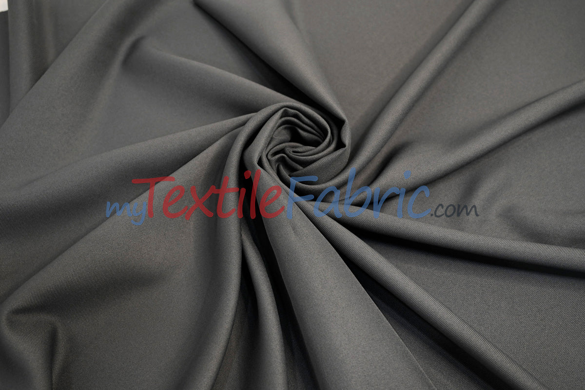 Polyester Gabardine Fabric - Multiple Colors, 58" Width (1 Yard)