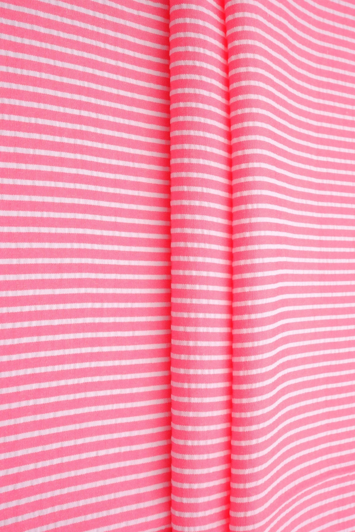 1 Yard Seersucker Stripe Fabric, 58/59'' Wide Polyester Rayon Blend