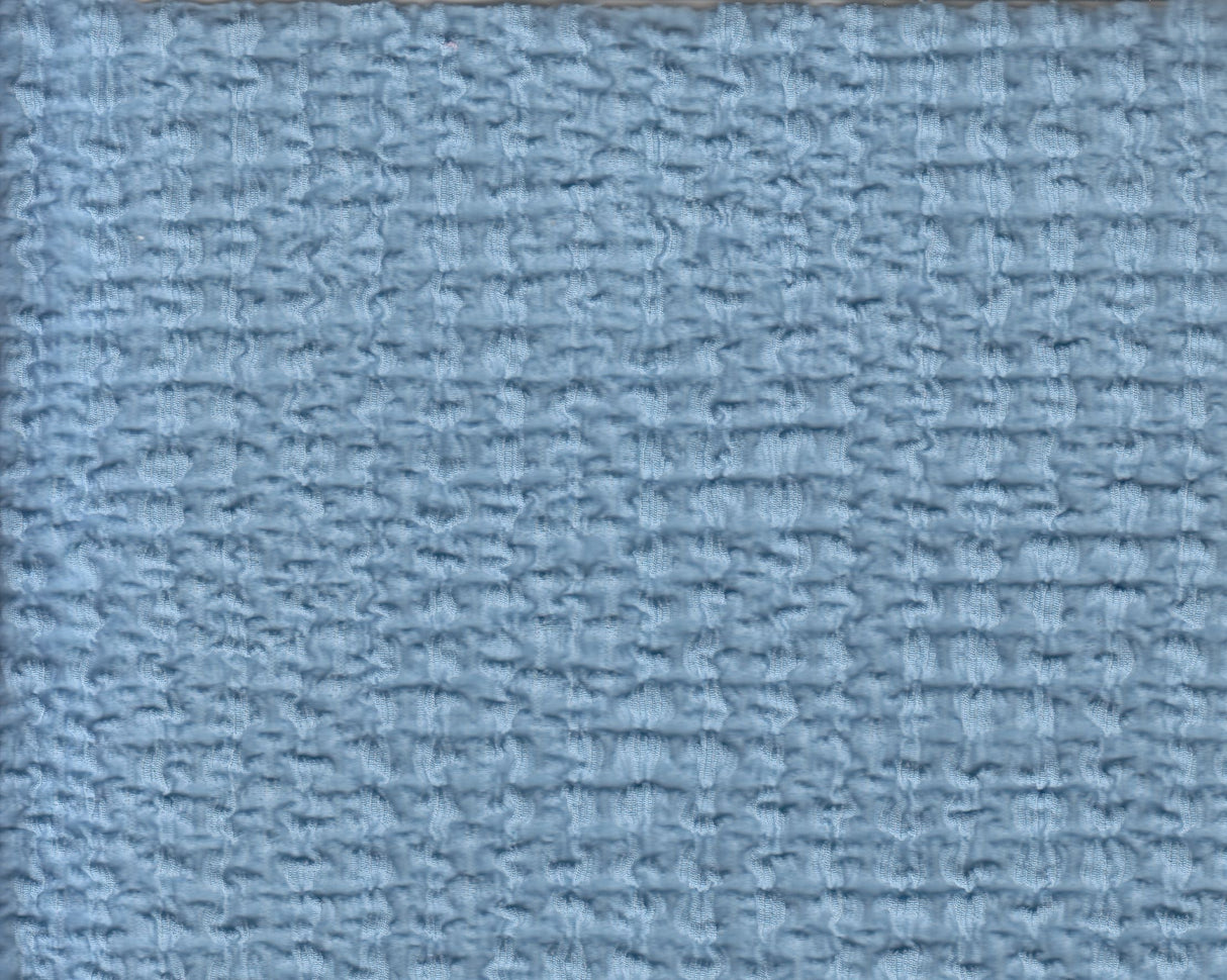 Waffle Crepe Solid Knit Fabric