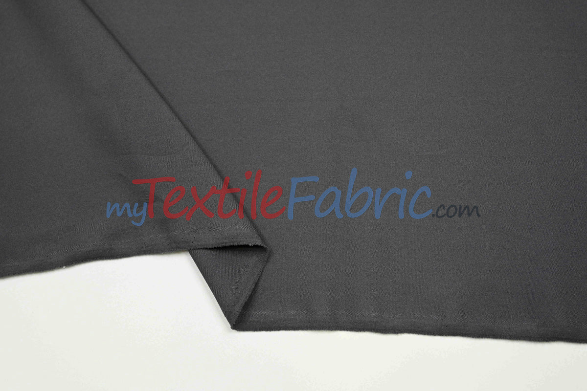 Extra Wide Polyester Fabric - Solid, 124" Width (1 Yard)