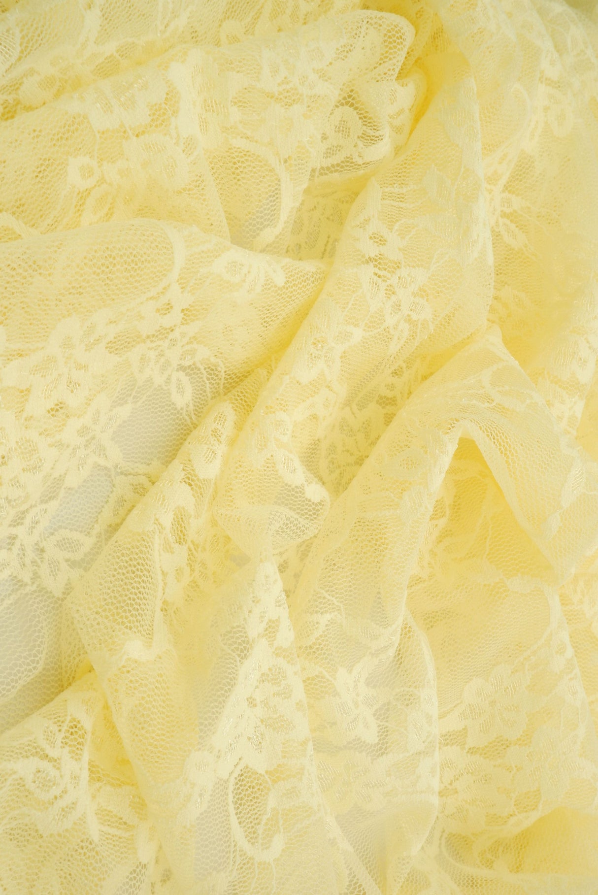 Floral Lace Nylon Spandex Fabric