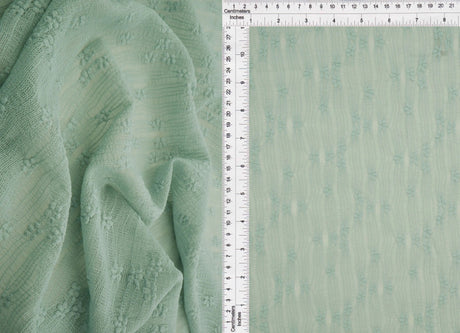 Ditsy Bubble Lace Fabric 92% Nylon 8% Spandex Stretch Lace Material 51/52 Inches Wide