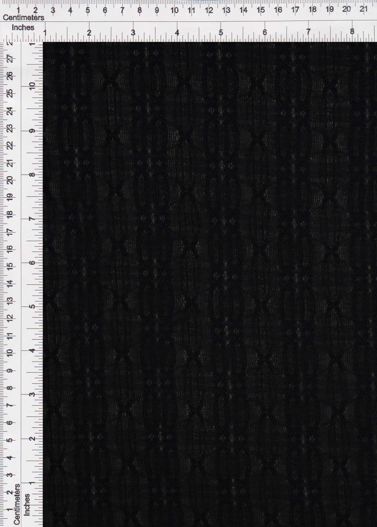 Geometric Stripe Lace Fabric