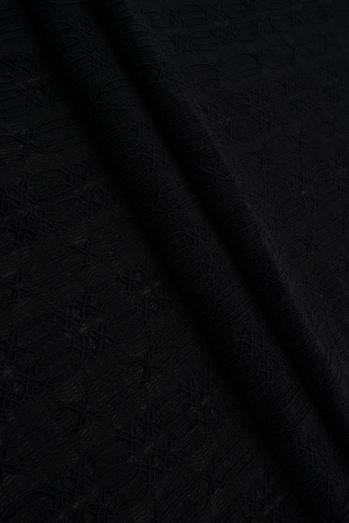 Geometric Stripe Lace Fabric