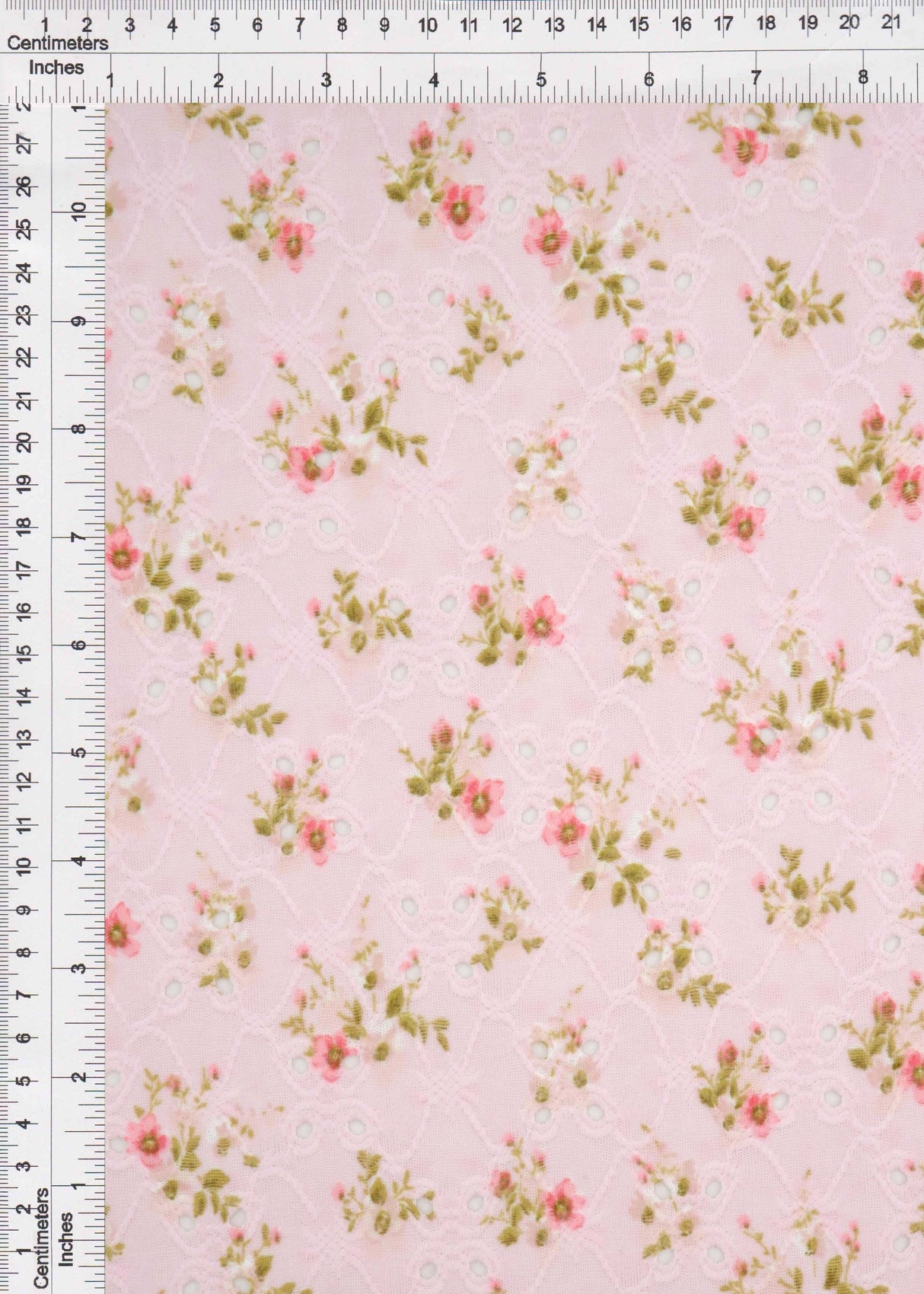 Floral Jacquard Knit Pink