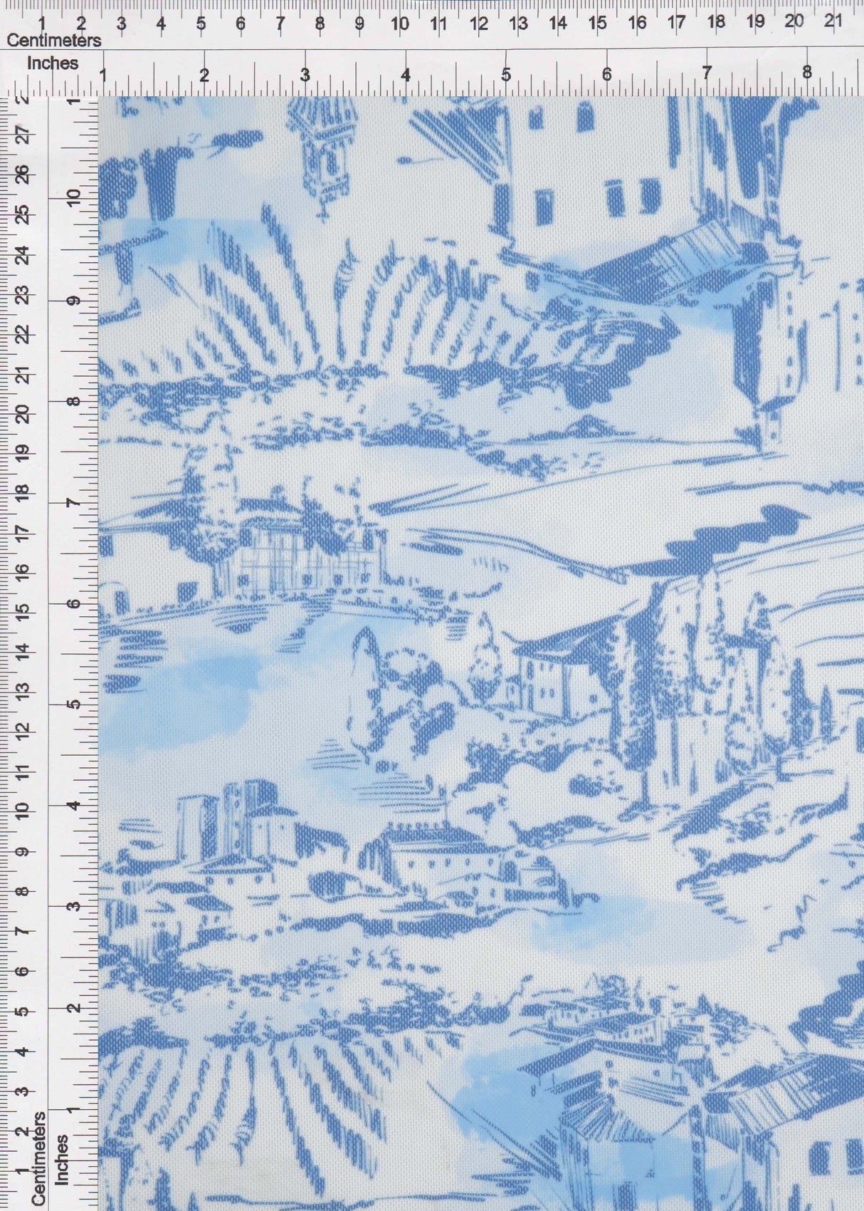 Printed Mesh Stretch Fabric Toile